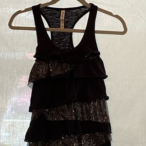 ruffled tank